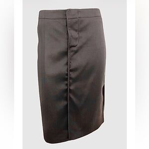 Vintage gucci Tom ford black pencil corset skirt 38